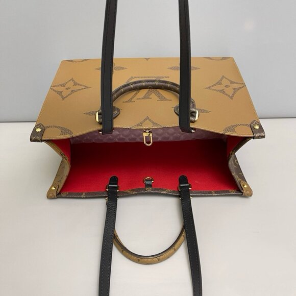 Louis Vuitton Onthego medium monogram tote shoulder bag - Picture 8 of 9